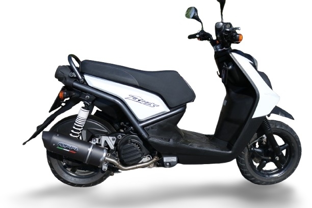 Egzoz ile uyumlu Yamaha BW'S 125 2010-2013, Furore Nero, Homologe edilmemiş dbkiller ile yarış sistemi Tam hat, susturucu artı toplayıcı 