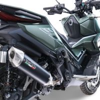 Egzoz ile uyumlu Zontes 365D 2024-2026, Furore-X Scooter, Dbkiller'lı özel bağlantı borusunu içeren yarış egzoz sistemi 