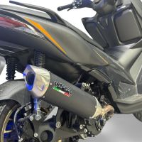 GPR exhaust compatible with  Zontes 365E 2024-2026, Furore-X Scooter, Slip-on including silencer approved for noise,db killer and catalyst compliant for inspection 